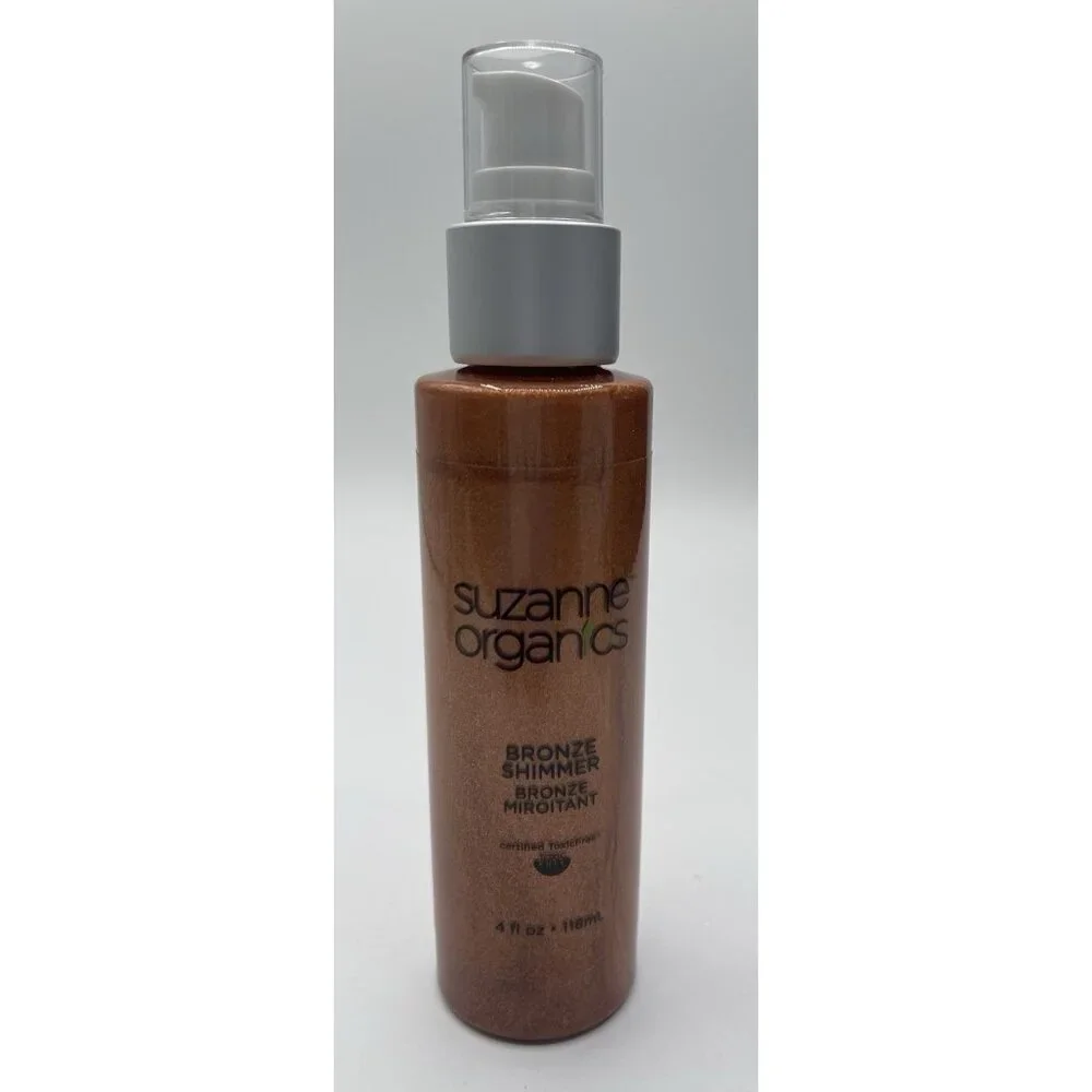 Suzanne Somers Organics Bronze‎ Shimmer 4 oz 118 ml